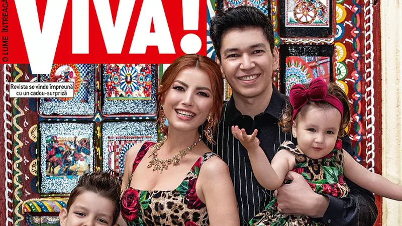 Elena Gheorghe și familia, pictorial EXCLUSIV în VIVA! de aprilie. Povestea nespusă a unei iubiri interzise