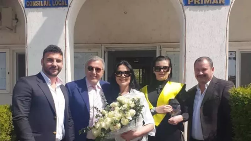 Ilie Năstase și Ioana s-au căsătorit astăzi, în Joia Patimilor. Primele imagini de la nuntă