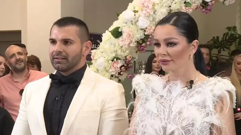 Imagini nemaivăzute de la cununia civilă a lui Brigitte Năstase cu Florin Pastramă: ”Am acceptat să facem dragoste în Fermă”