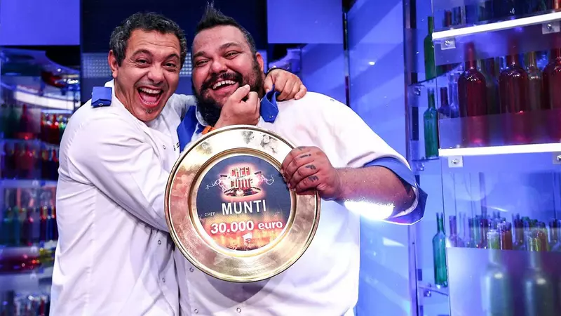 Chef Munti a slăbit peste 25 de kilograme, de când și-a tăiat stomacul. Cum arată la 5 luni de când a câştigat „Chefi la cuțite”