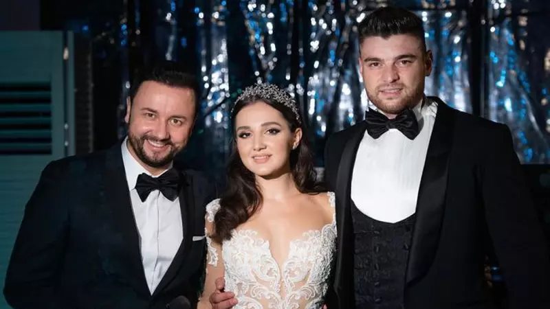 Cine este ginerele lui Gigi Becali. Părinții lui Mihai Mincu au fost deranjați de socrul mic la nuntă