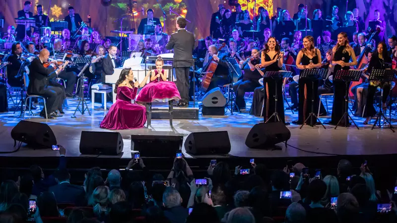 Andra și Eva Măruță, pentru prima oară în duet. Detalii despre concertul caritabil care a adunat suma de 205.000 euro