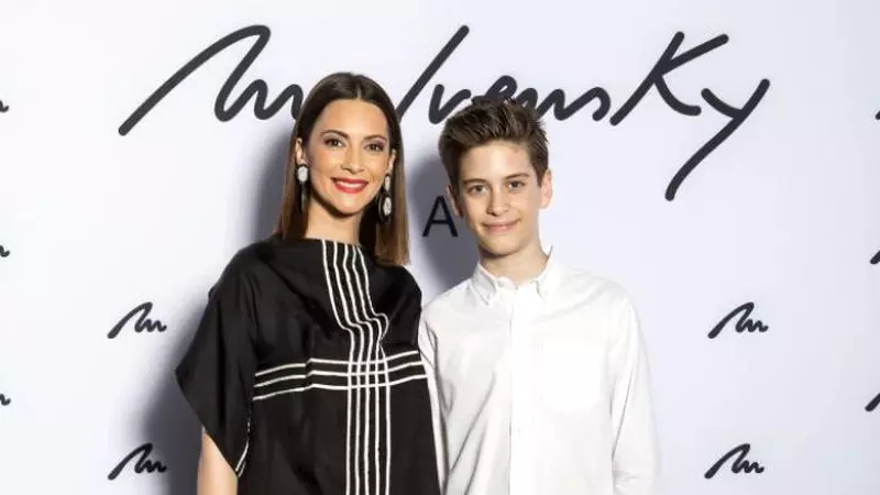 Ce mult a crescut Petru, fiul Andreei Berecleanu! La 15 ani, e mai înalt cu un cap decât mama lui