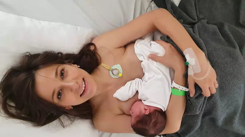 Prima fotografie cu fetița Danei Rogoz. Lia Elena e frumoasă ca o păpușică: ”Nu pot descrie în cuvinte bucuria”