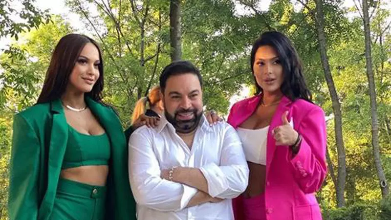 Roxana Dobre a atras toate privirile la mare, în costum de baie. Iubita lui Florin Salam și-a revenit spectaculos după cele trei sarcini