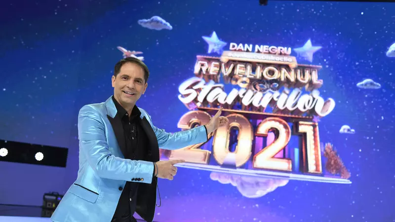Detalii neștiute din culisele Revelionului prezentat de Dan Negru. Imaginile care nu se vădla TV