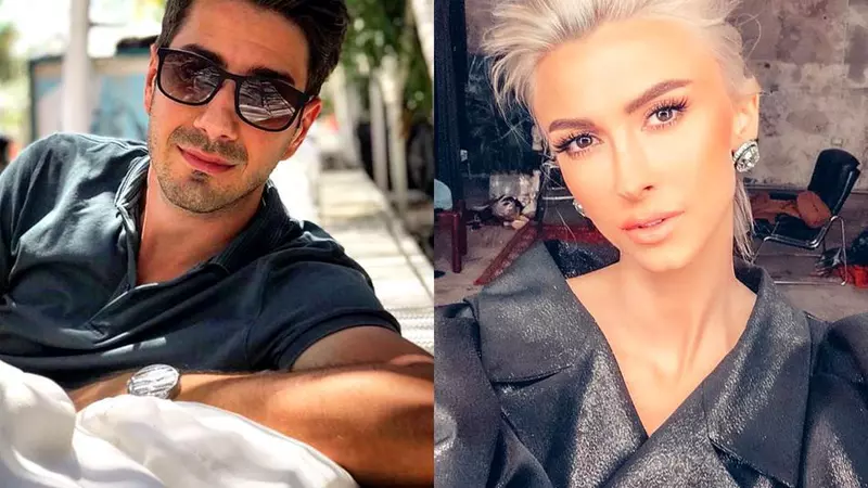 Andreea Bălan a plecat în vacanță, la schi, cu Tiberiu Argint. A lăsat fetițele cu George Burcea