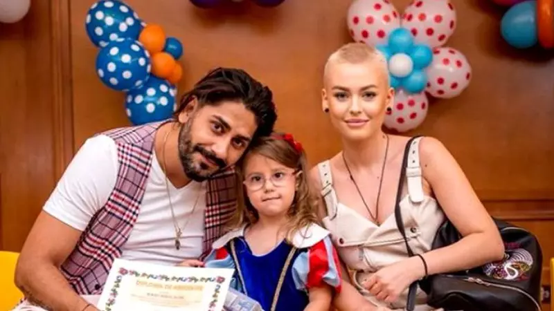 Divorțați, dar împreună! Connect-R și Misha au sărbătorit ziua de naștere a fiicei lor, Maya