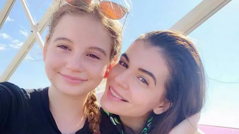 Cum arată Irina, fiica Monicăi și a lui Irinel Columbeanu, la 14 ani. Seamănă tot mai mult cu mama ei