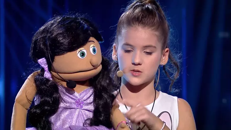 Cine este Ana-Maria Mărgean, fetița ventriloc de la Românii au Talent. Andra i-a dat Golden Buzz