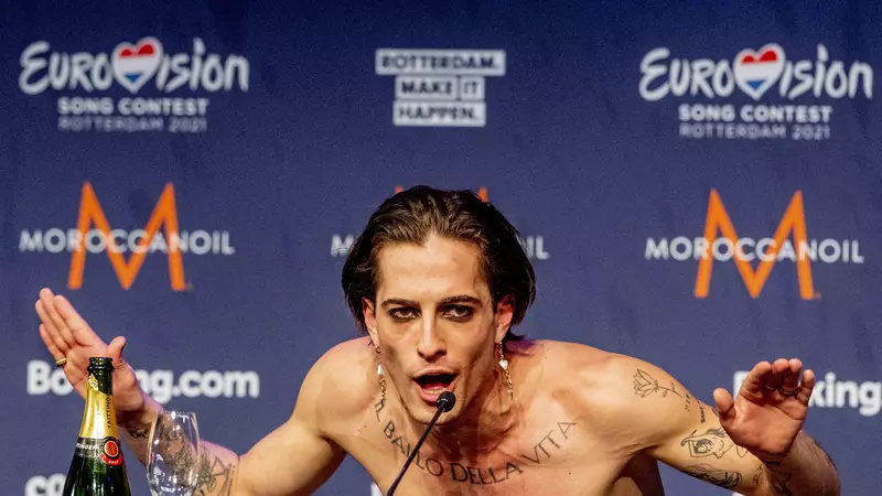 Scandal cu droguri la Eurovison. Solistul trupei Maneskin neagă acuzațiile: "Fac test"