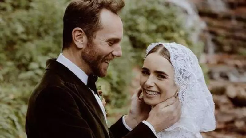 Lily Collins s-a căsătorit. Actrița din Emily in Paris a avut o nuntă de vis