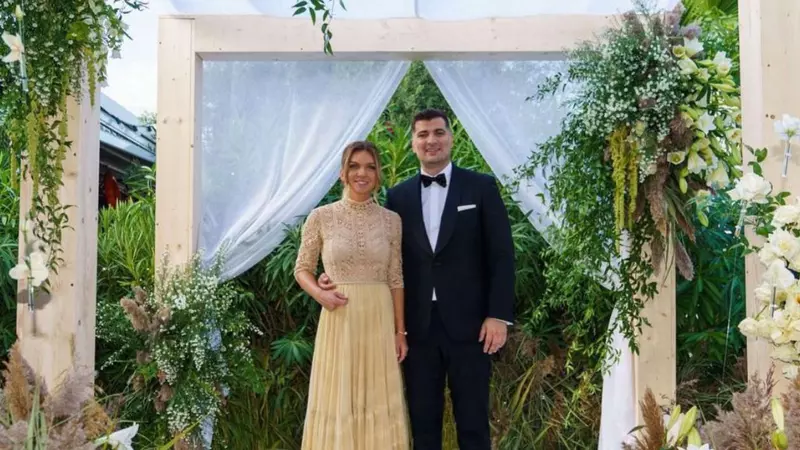 Ce cadouri a primit Simona Halep la cununia civilă. Surpriza pregătită de Toni Iuruc
