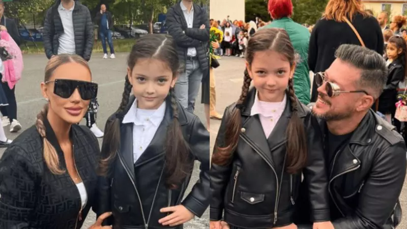 Cum se descurcă la școală Sofia, fiica Biancăi Drăgușanu și a lui Victor Slav: "Îi explicăm că nu este ca la grădiniță, unde..."