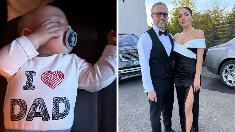 Laurențiu Reghecampf și Corina Caciuc, mesaj emoționant în ziua în care fiul lor, Liam, a împlinit șase luni: "Te iubim!"