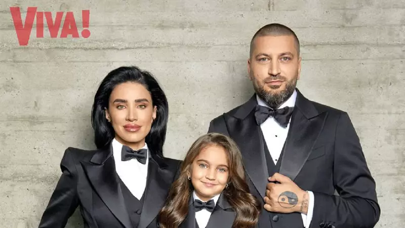 Adelina Pestrițu, Virgil Șteblea și fiica lor, Zeny, primul pictorial de familie. Cum sunt vedeta și soțul ei ca părinți: „De la extaz la agonie. Ea este independentă și vrea să facă totul singură” / EXCLUSIV