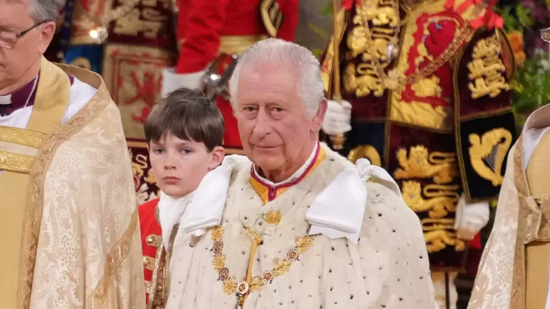 Încoronarea Regelui Charles al III-lea. La ceremonie participă și Olena Zelenska
