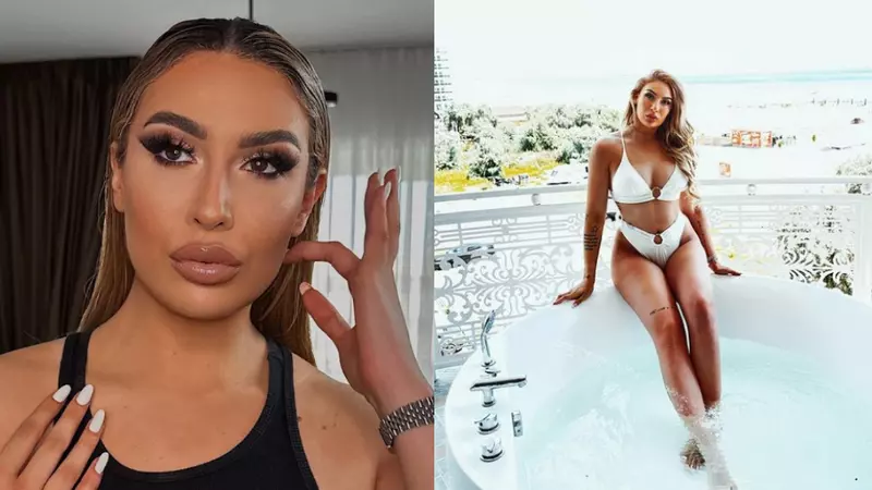 Cum arată Sarah Dumitrescu în costum de baie. Fiica Anamariei Prodan a făcut furori la plajă: "Semeni cu mama ta..."