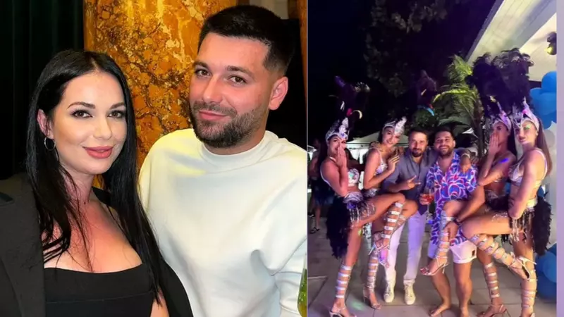 Deea Maxer, dans incendiar pentru iubitul ei. Vedeta i-a organizat acestuia o petrecerea-surpriză, de ziua lui de naștere: "Cu tot sufletul pentru tine"