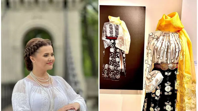 Niculina Stoican, expoziție specială la Paris. Artista deține un costum popular, identic cu cel al Mariei Tănase: „Din gogoși și viermi de mătase și din borangic” / EXCLUSIV
