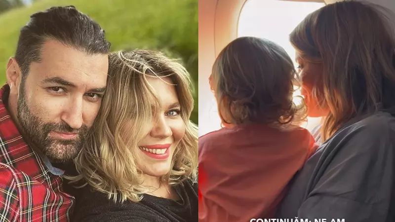 Imagini adorabile cu Josephine, fiica Ginei Pistol și a lui Smiley. Cum s-au fotografiat în vacanța din Grecia: „Am dorit să prelungim vara"