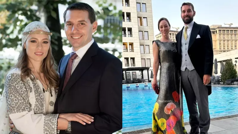 Cum s-au îmbrăcat Alina Binder și Nicolae al României la un eveniment de gală, din Iordania. Imagini fabuloase cu ținutele celebrului cuplu