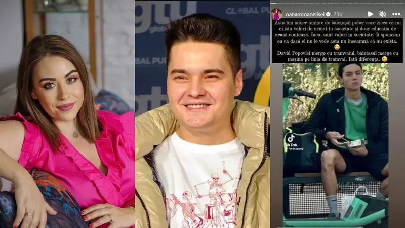 Ce a spus Oana Roman despre Selly, după ce vloggerul a condus ilegal în trafic: "David Popovici merge cu tramvaiul, băiețașul merge cu mașina pe linia de tramvai"
