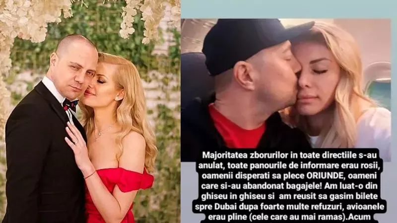 Dan Badea și soția lui, momente de groază, la plecarea din Israel: "Încercăm disperați să scăpăm de acolo. Capitala și aeroportul sunt mereu vizate"