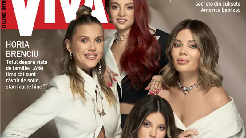 Gina Pistol, Emily Burghelea, Valerie Lungu și Lorena Vișan, pictorial spectaculos pe coperta VIVA! Poveștile de viață impresionante a patru femei puternice
