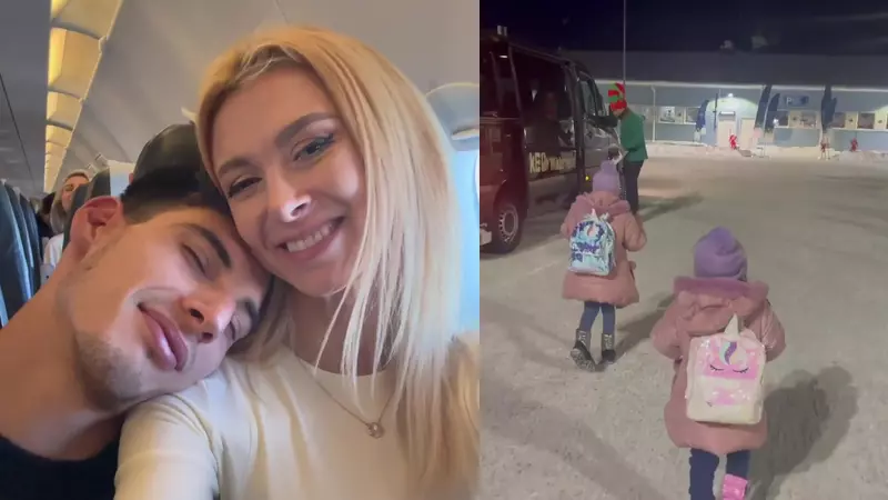 Andreea Bălan și Victor Cornea au plecat împreună în Laponia, cu fiicele și cu mama ei: "În 10 minute am ajuns la o vilă cochetă în mijlocul unei păduri"