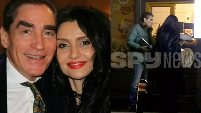 Cum au fost surprinși Petre Roman și soția lui, Silvia Chifiriuc, în centrul Bucureștiului, după 15 ani de căsnicie. Imagine rară cu cei doi