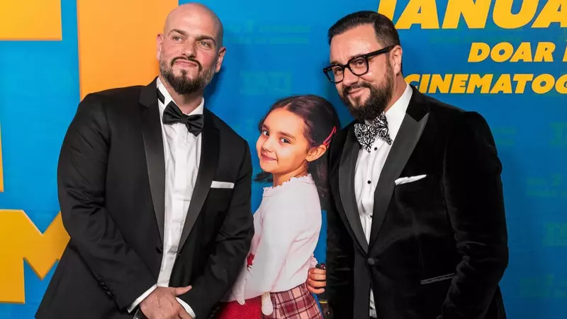 Ce spun BRomania și Letiția Roșculeț, scenariştii filmului "Tati part-time", despre rolul Evei Măruță: "Nu era posibil acest film fără ea. Extrem de serioasă şi muncitoare"