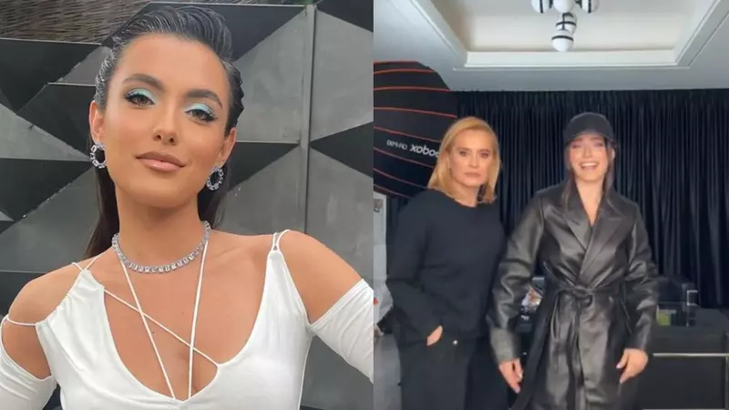 Cum a reacționat Andreea Esca, după ce a văzut-o pe fiica ei, Alexia Eram, dansând pe manele: "Se abținea mult să nu..."