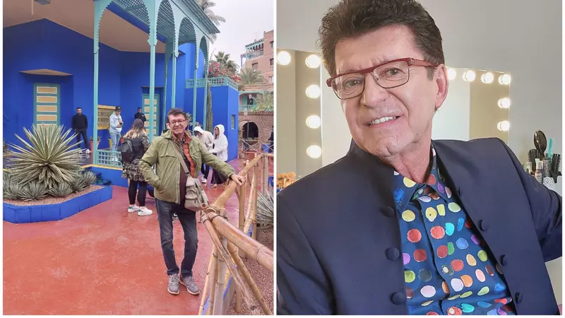 Gabriel Dorobanțu a vizitat vila din Maroc a lui Yves Saint Laurent: ”Te costă ceva bani...” Ce l-a impresionat pe artist / EXCLUSIV