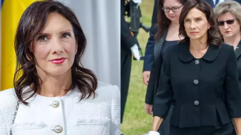 Carmen Iohannis a reușit să urce în top cu ținutele purtate în Coreea de Sud. Ce designer român a îmbrăcat-o acum: „Acest costum simplu a fost propunerea mea, ideea mea"