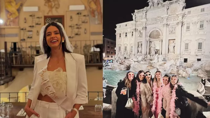 Oana Moșneagu a făcut petrecerea burlăcițelor la Roma, la două săptămâni de la cununia civilă:  "Am avut parte de patru zile așa cum nici n-aș fi putut să mi le imaginez" / Vlad Gherman s-a distrat cu prietenii în Amsterdam