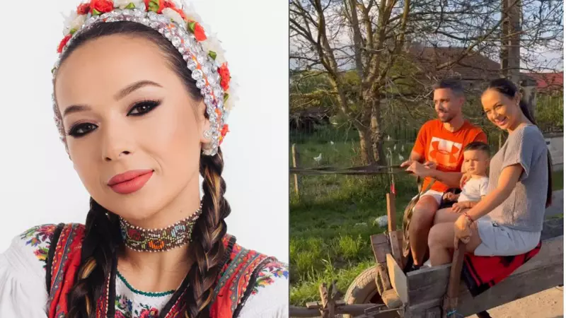Vlăduța Lupău, plimbare cu căruța, în luna a șaptea de sarcină: "Mi-a fost dor de copilǎrie, eu aşa am crescut…". Imaginile cu artista au devenit virale