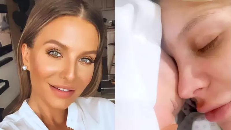 Ana Baniciu a postat prima imagine cu chipul fiului ei, Aris, la o lună de când l-a născut: "Cel mai special moment din viața unei mămici..." / Cum au reacționat fanii când l-au văzut