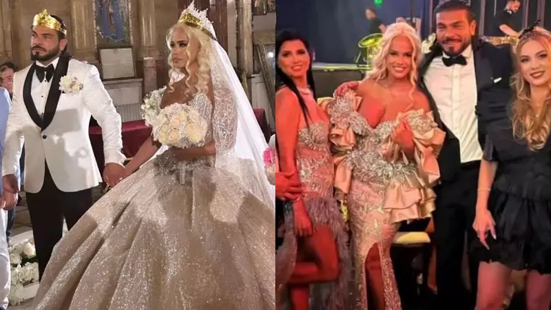 Cum arată cea de-a treia rochie pe care Anda Adam intenționa să o poarte la nuntă: „Nu pot să spun prețul, ea fiind neprețuită...”. De ce nu a aruncat buchetul miresei