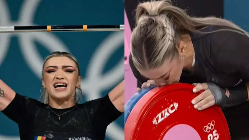 Mihaela Cambei a câștigat argintul la haltere, la Jocurile Olimpice 2024. România are acum opt medalii