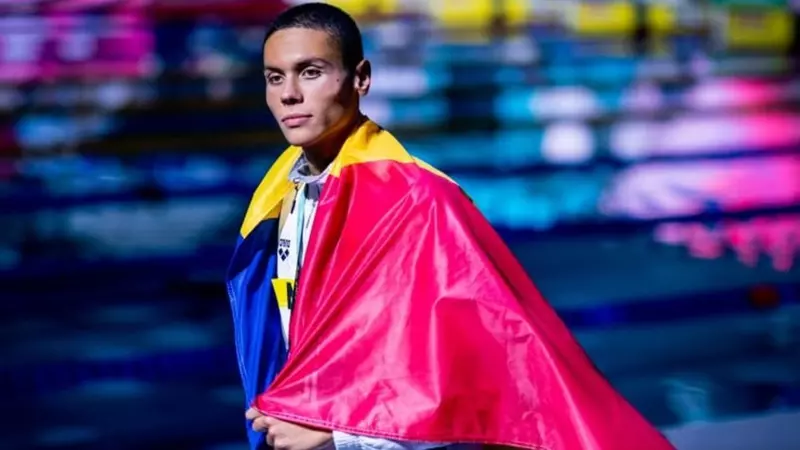 David Popovici, victima unui fake-news pe TikTok. Prima reacție a sportivului după apariția unei declarații false pro Călin Georgescu