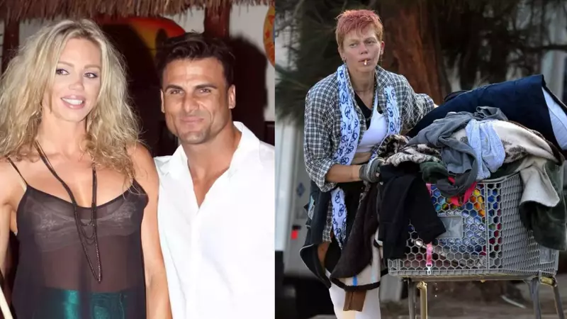 Din model de succes a ajuns om al străzii. Fosta soție a unui actor celebru la Hollywood mănâncă azi din gunoaie