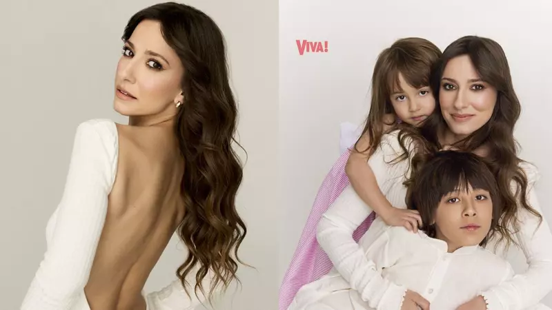 Dana Rogoz, pictorial în premieră cu cei doi copii pe coperta VIVA! A debutat la 4 ani televiziune, la 9 a devenit vedetă, iar la 39 se mândrește cu o familie superbă: "Viața mea a fost mult peste tot ce mi-aș fi putut imagina când eram încă Abramburica"