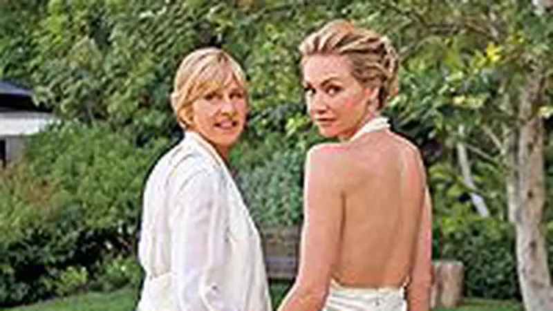 Ellen DeGeneres si Portia de Rossi - Casatorie in L.A.