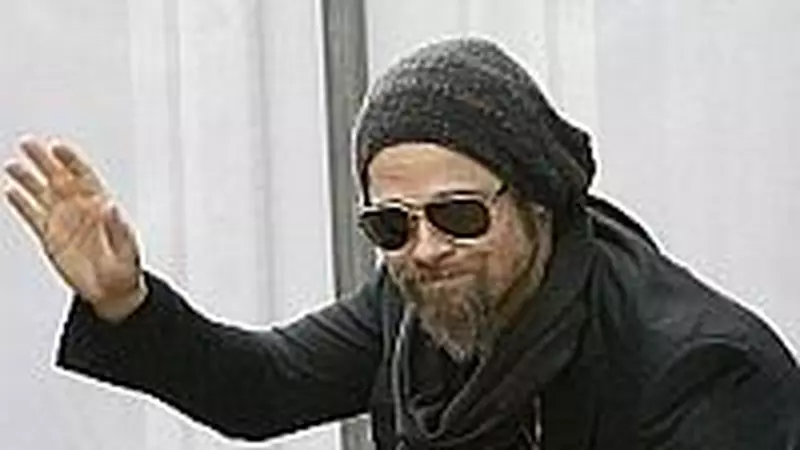 Brad Pitt - La plimbare cu copiii prin Venetia