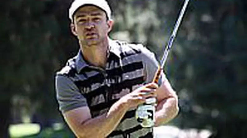 Justin Timberlake - Terapie prin golf