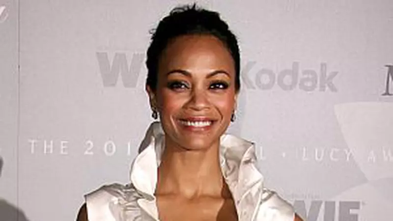 Zoe Saldana - Face of the Future la Gala ”Crystal & Lucy Awards” 2010