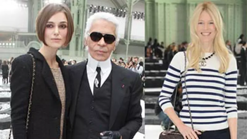 Vedete la show-ul Chanel: Keira Knightley, Claudia Schiffer