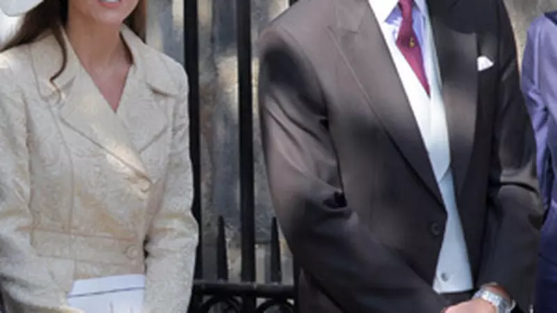 Printul William si Kate Middleton la nunta Zarei Philips