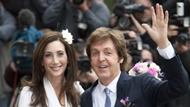 Imagini de la nunta lui Paul McCartney cu Nancy Shevell